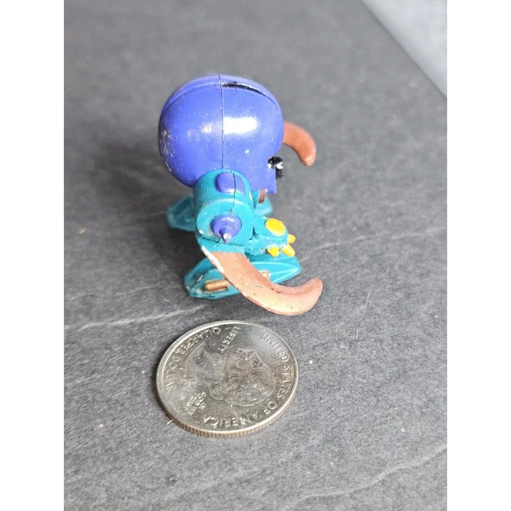 Vtg ZBots HALFBAK original 1993 Galoob Z Bots Bitebot figure micro machine